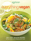 Cover image for Vegetarian Times Everything Vegan